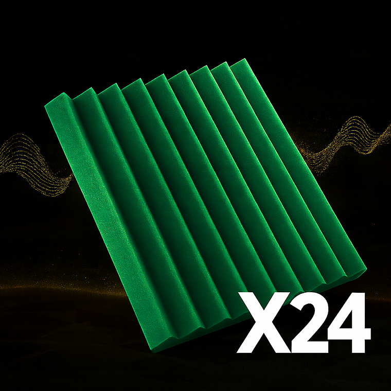 Pack Estudio (x24) – Espumas Acústicas AcusticWall 7
