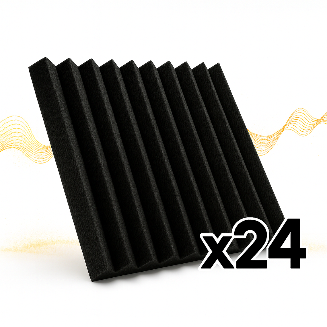 Pack Estudio (x24) – Espumas Acústicas AcusticWall 2