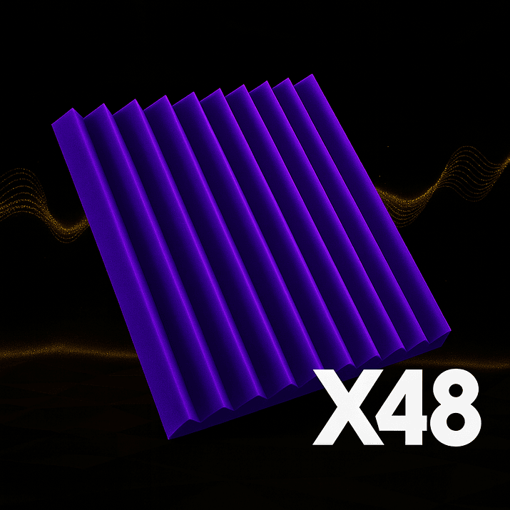 Pack Muro Completo x48: La Solución Integral para el Tratamiento Acústico Total 8