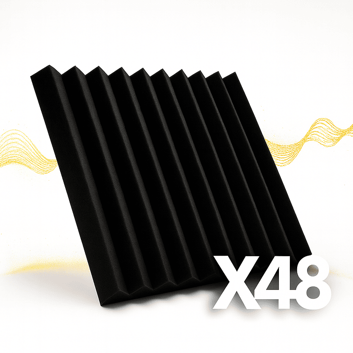 Pack Muro Completo x48: La Solución Integral para el Tratamiento Acústico Total 2