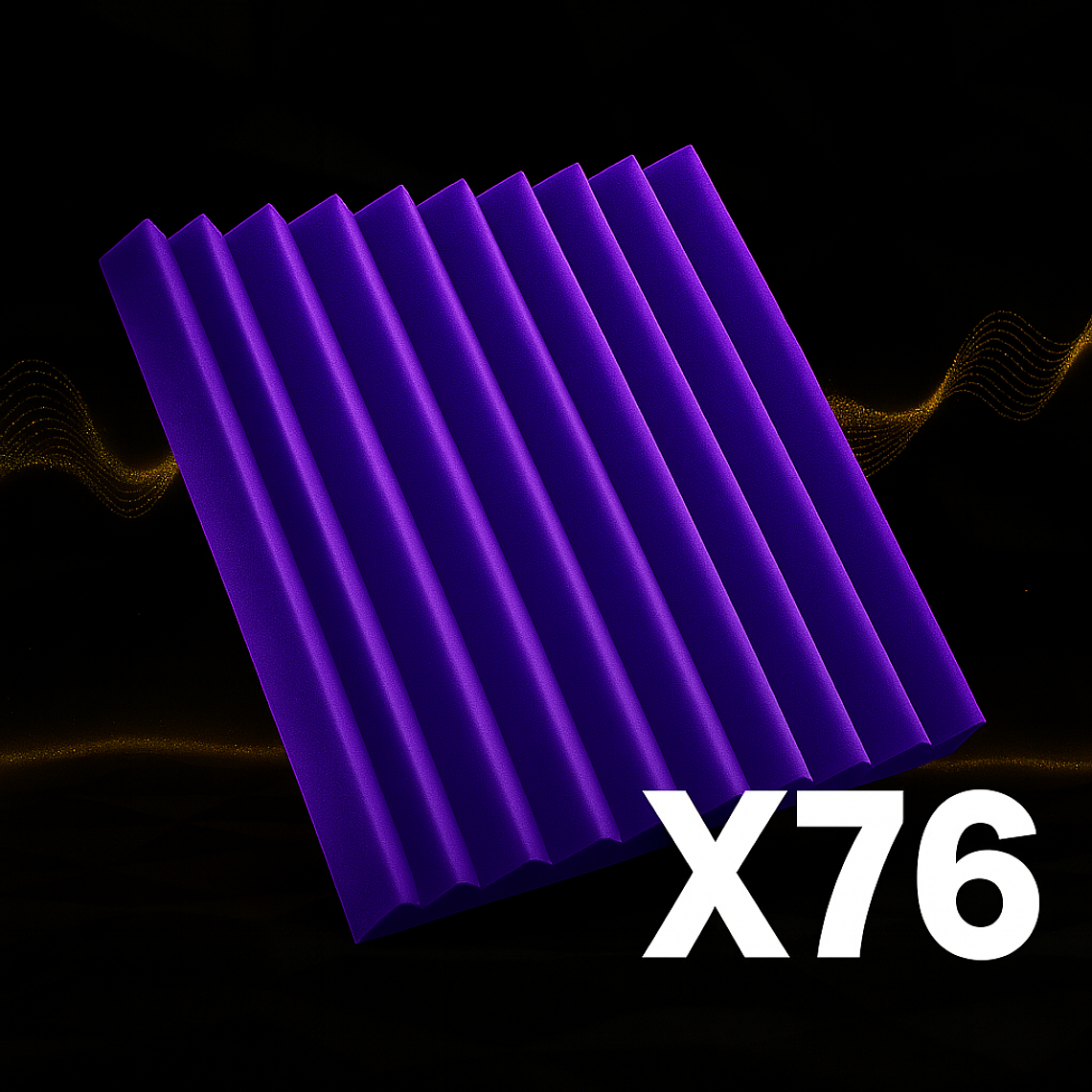 Pack Full Estudio (x76) – Espumas Acústicas AcusticWall 8