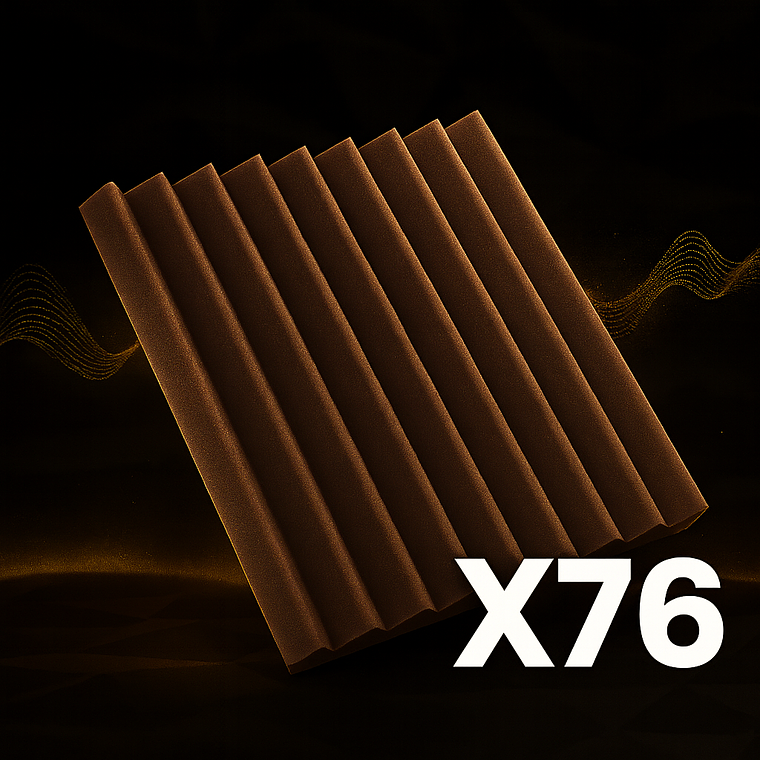 Pack Full Estudio (x76) – Espumas Acústicas AcusticWall 9