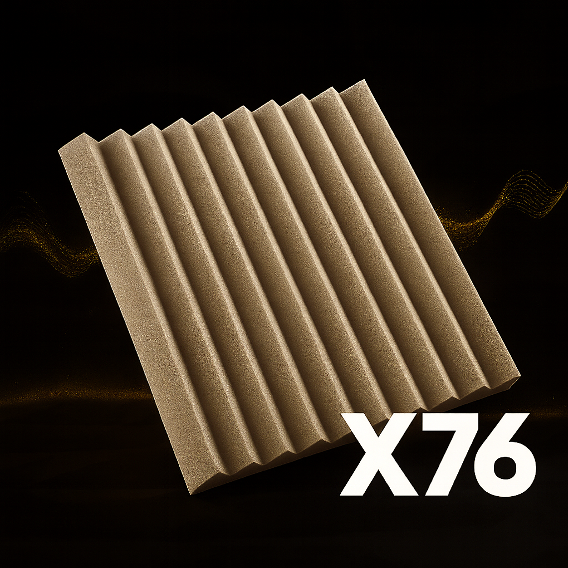 Pack Full Estudio (x76) – Espumas Acústicas AcusticWall 5