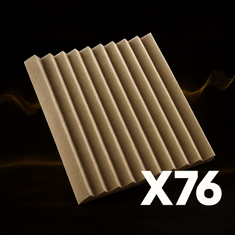 Pack Full Estudio (x76) – Espumas Acústicas AcusticWall 5