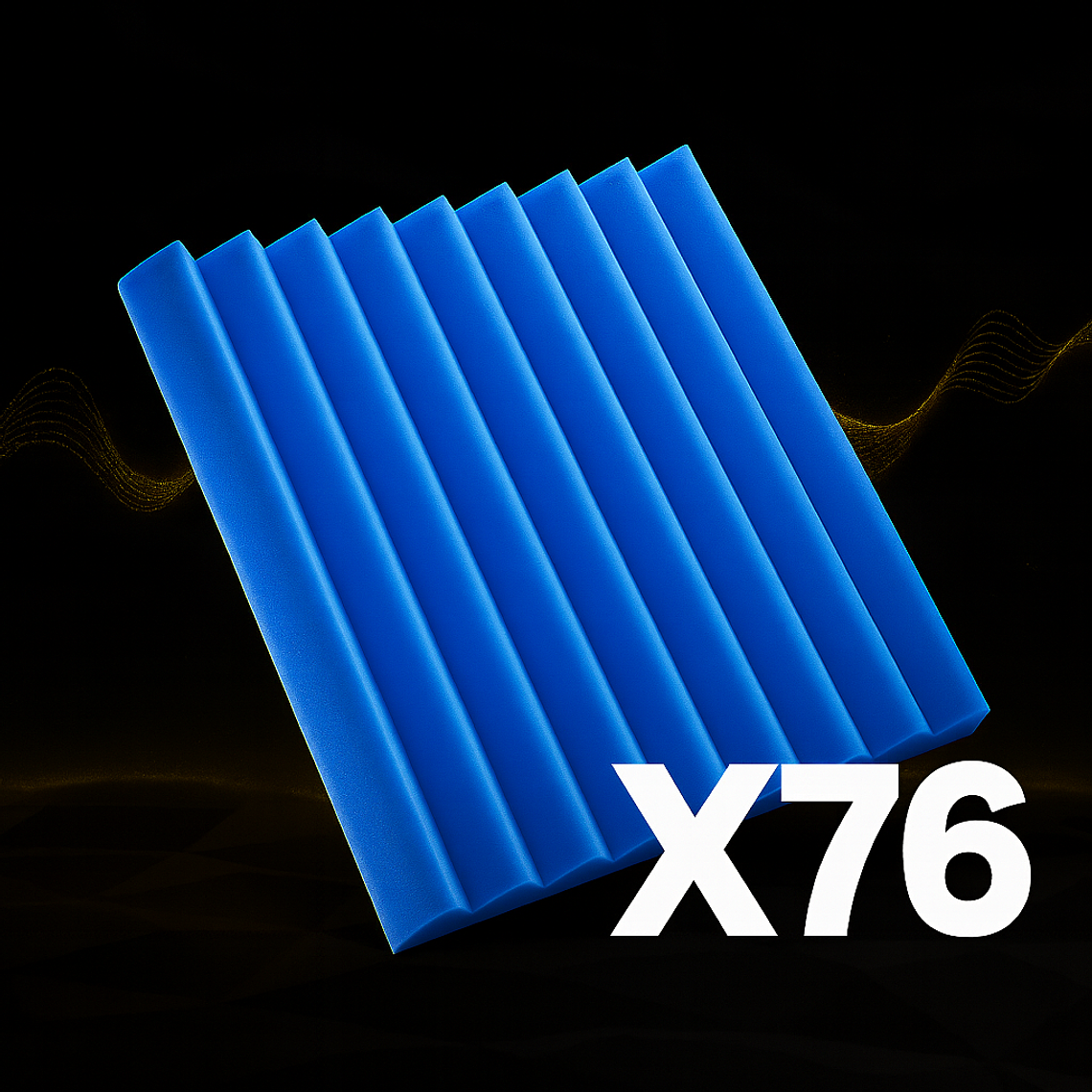 Pack Full Estudio (x76) – Espumas Acústicas AcusticWall 4