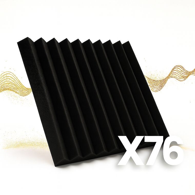 Pack Full Estudio (x76) – Espumas Acústicas AcusticWall 2