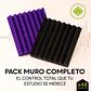 Pack Muro Completo x48: La Solución Integral para el Tratamiento Acústico Total - Miniatura 1