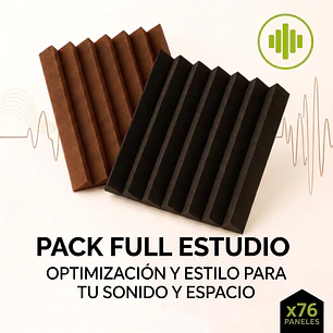 Pack Full Estudio x76 : Acondicionamiento profesional a lo grande