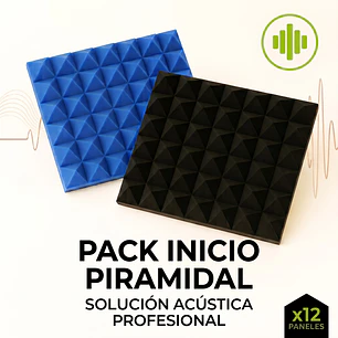 Pack Inicial Piramidal x12: Solución Rápida y Profesional para Eco y Reverberación