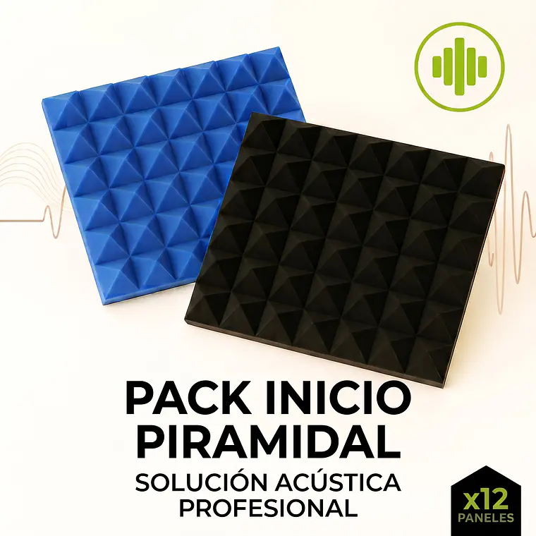 Pack Inicial Piramidal x12: Solución Rápida y Profesional para Eco y Reverberación 1