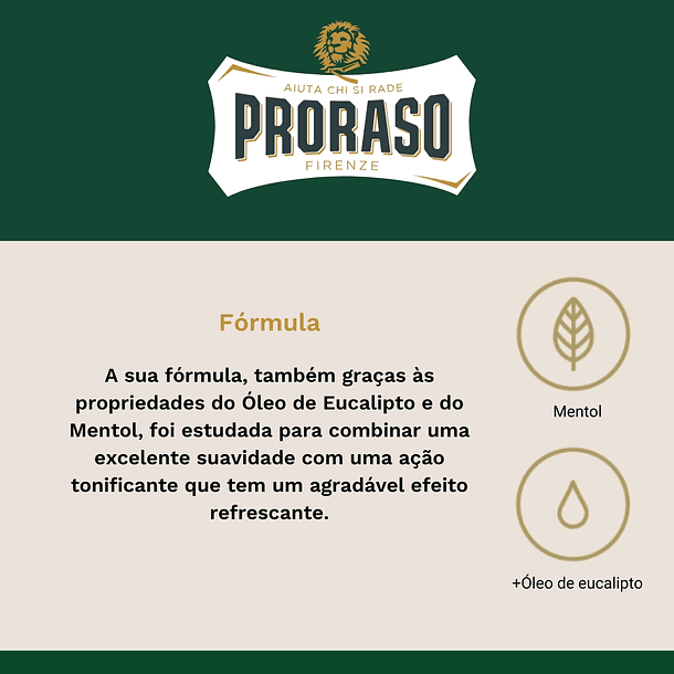 Proraso - Sabonete de Barbear Eucalipto 150ml 2
