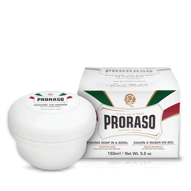 Proraso - Sabonete de Barbear Chá verde e Aveia150ml 2