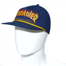 Boné Thrasher Rope Snapback - Azul Marinho