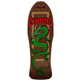 Tábua Powell Peralta Steve Caballero Chinese Dragon Brown Stain - 10" x 30"