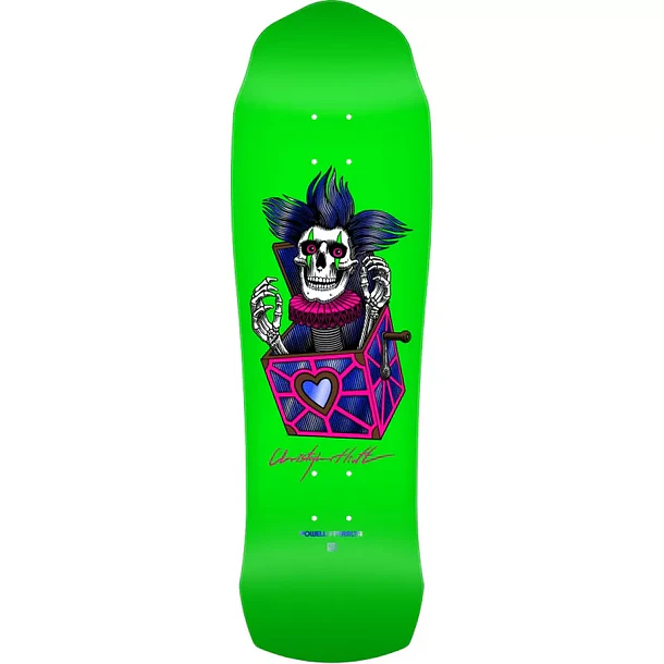 Tábua Powell Peralta Chris Hiett Skull 7-Ply - 9.5