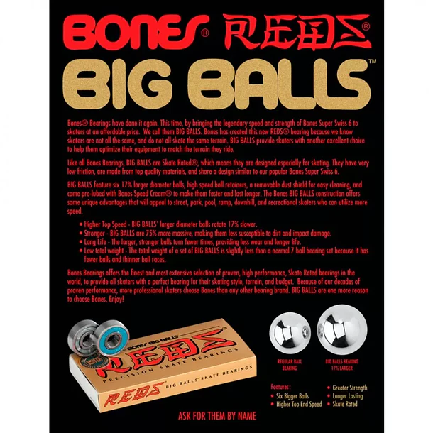 Bones - Rolamentos Big Balls 3