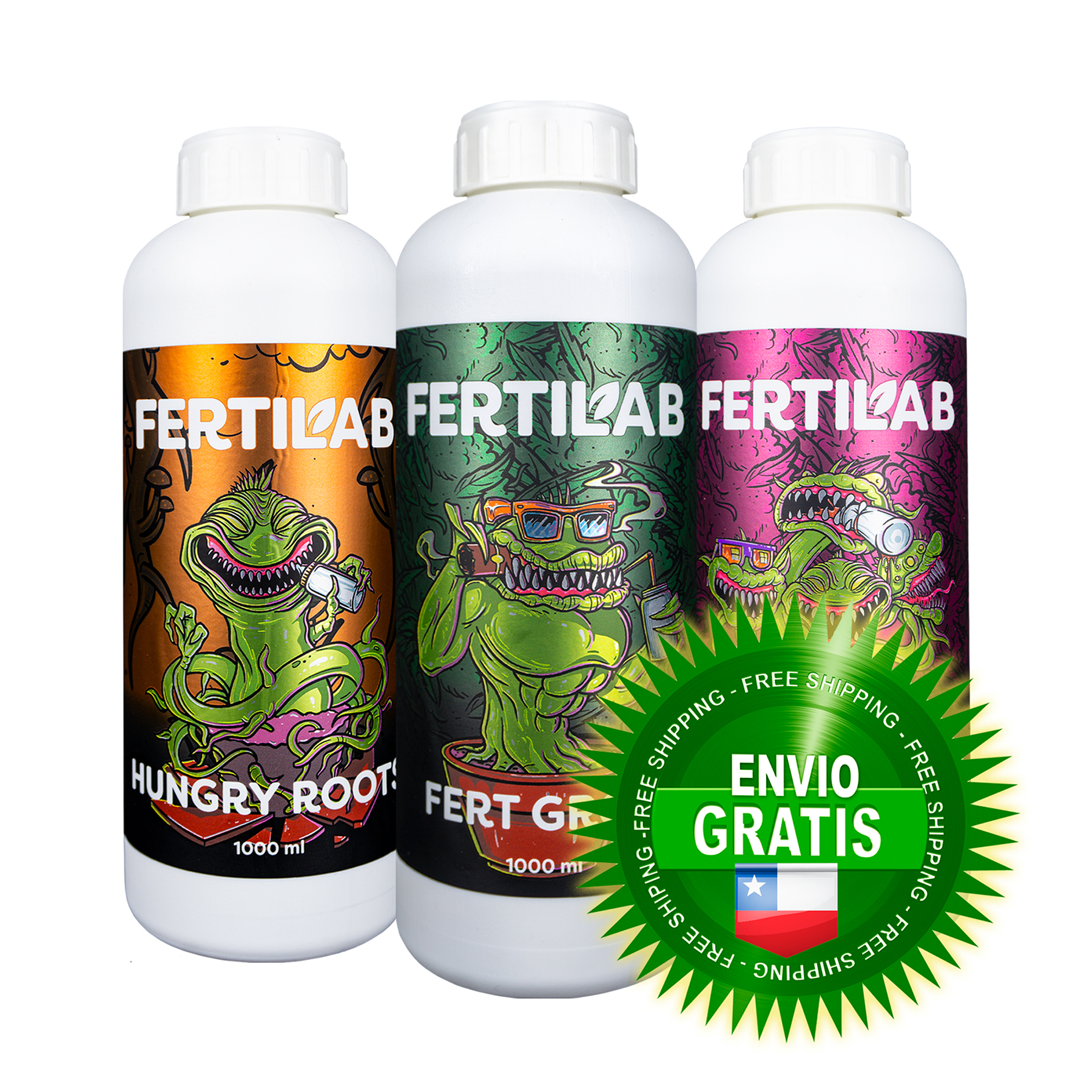 Organic Pack 1 Litro - Pack de Bases | Fertilab ®