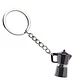 Llaveros Temáticos Mini:  Cafetera Moka - Portafiltro - Miniatura 2
