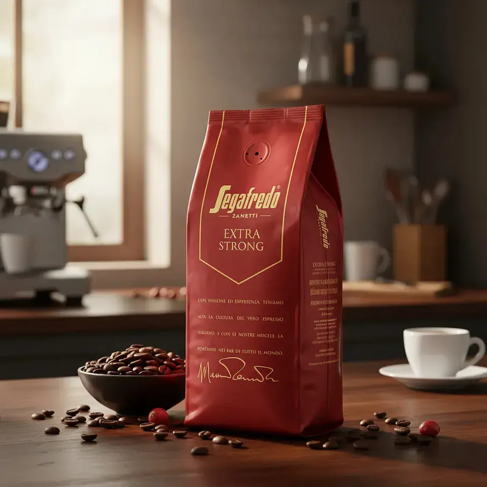 Café Grano Segafredo Zanetti Extra Strong 1kg 2