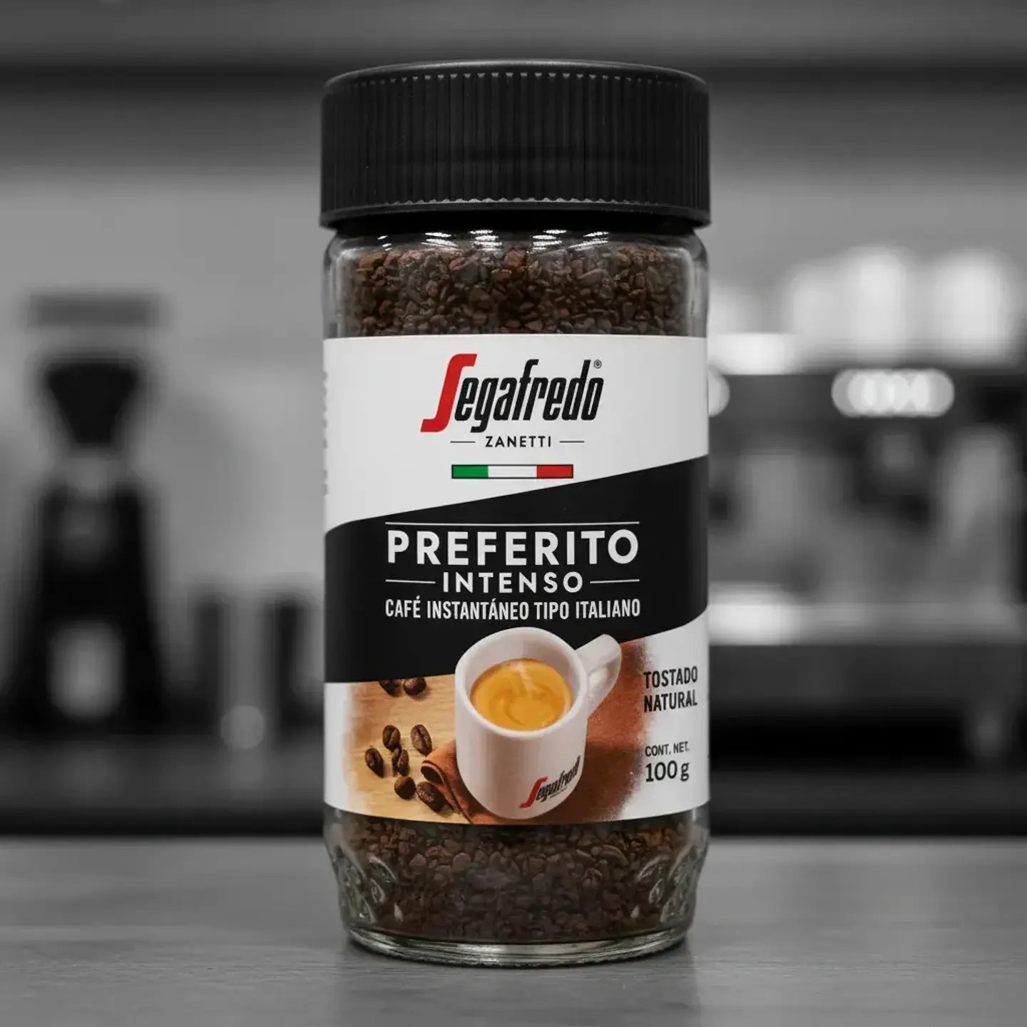 Café Instantáneo Preferito Intenso Segafredo 100g 3