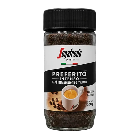 Café Instantáneo Preferito Intenso Segafredo 100g