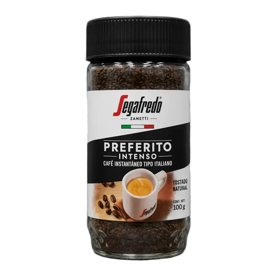 Café Instantáneo Preferito Intenso Segafredo 100g 1