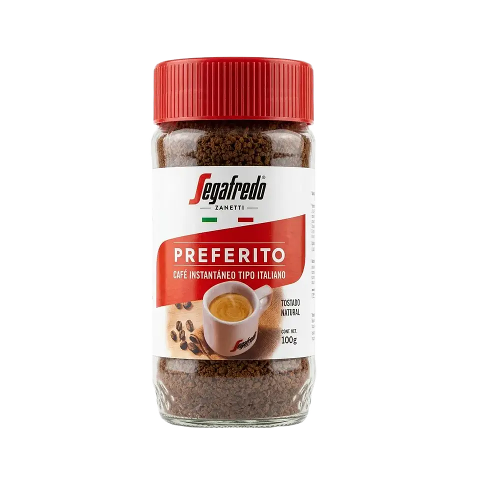 Café Instantáneo Preferito Segafredo 100gr 1