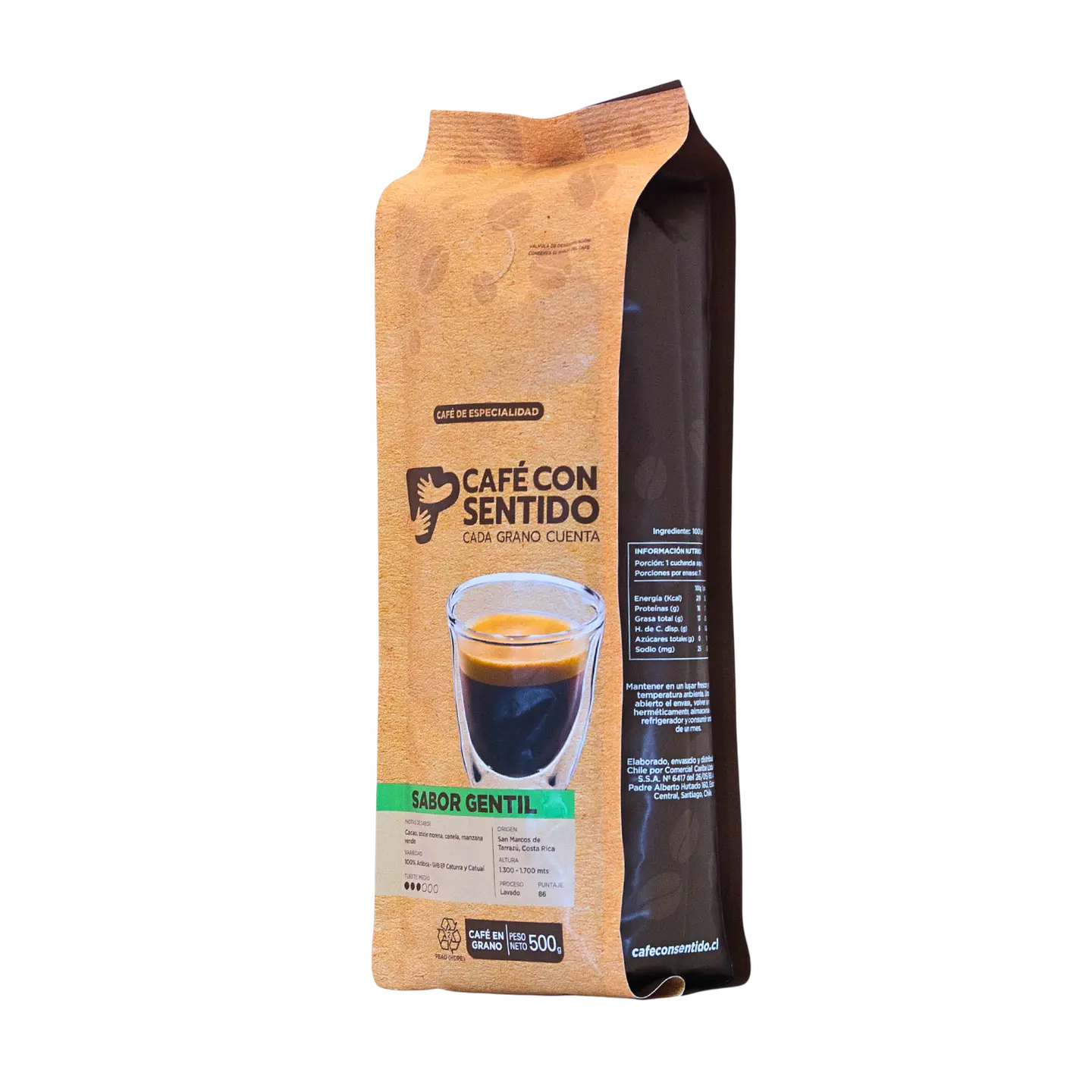 Café Grano 500 Gms Especialidad Consentido Sabor Gentil 1