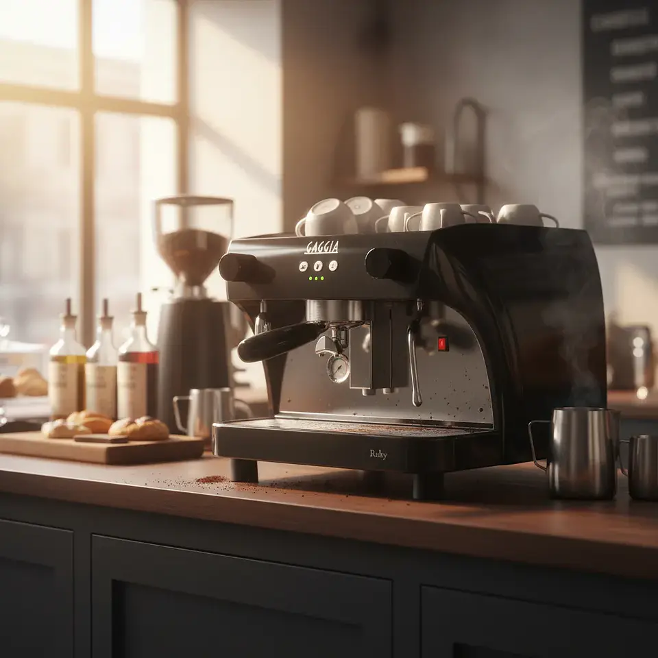 Gaggia - Ruby Pro 1 Grupo (conexión a la red hídrica) 2
