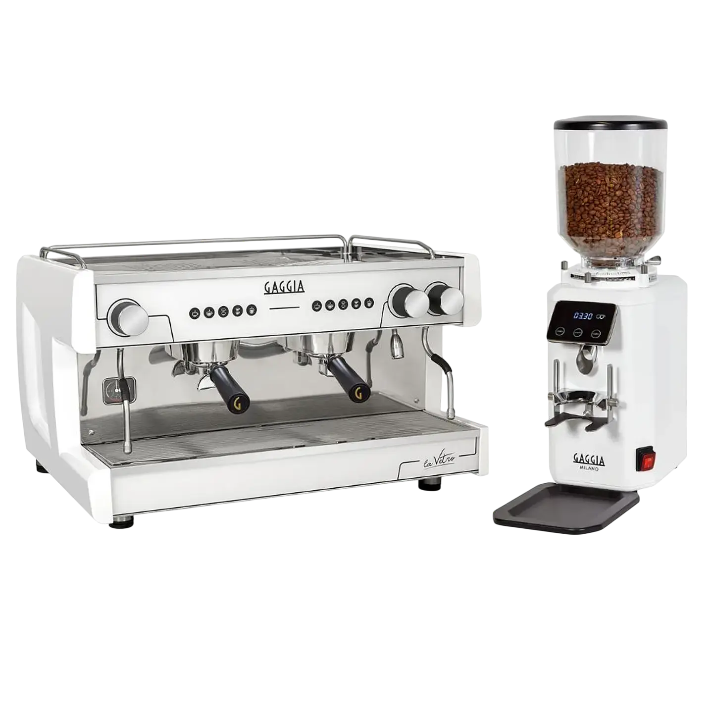 Pack Gaggia La Vetro 2G + Molino G4 1