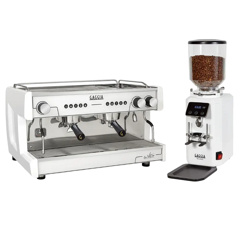 Pack Gaggia La Vetro 2G + Molino G4 1