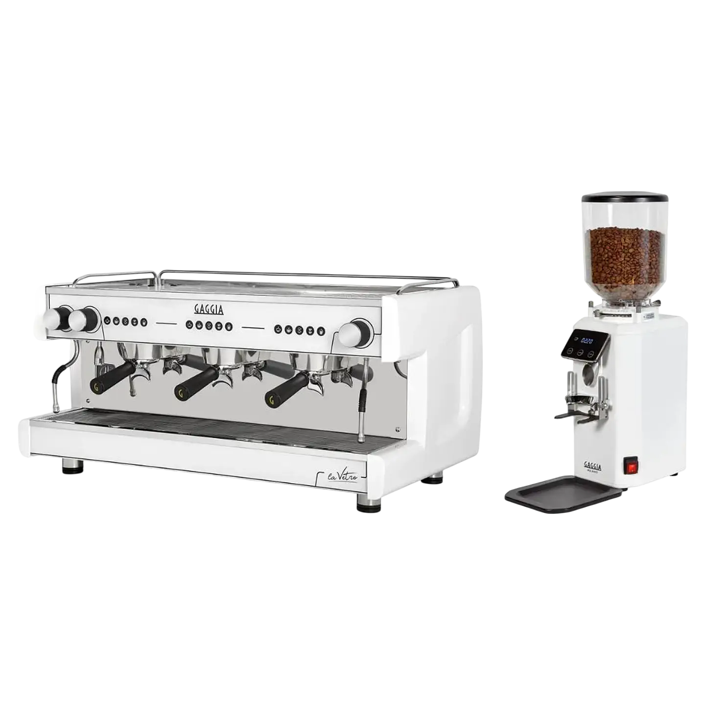 Pack Gaggia La Vetro 3G + Molino G6 1