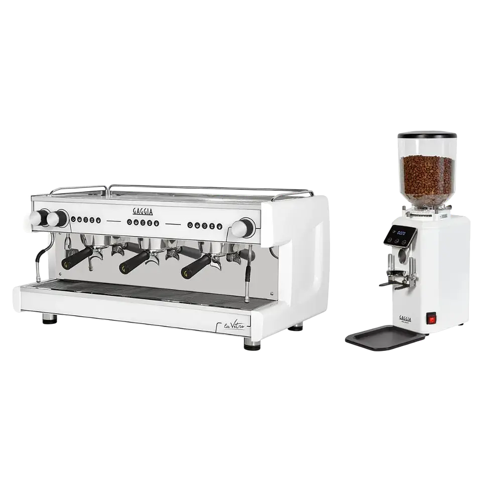 Pack Gaggia La Vetro 3G + Molino G6 1