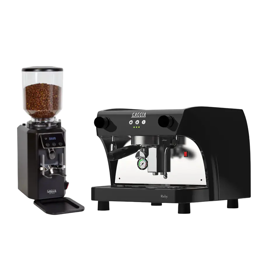 Pack Gaggia Ruby Pro 1G + Molino G4 1