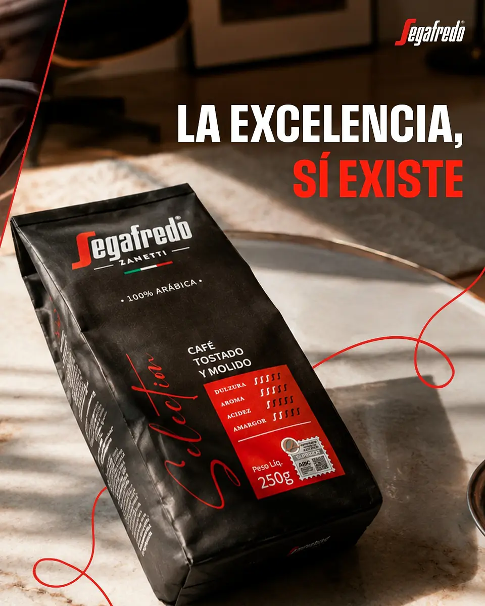 Café Molido Selection Segafredo 250gr - %100 Arábica 2