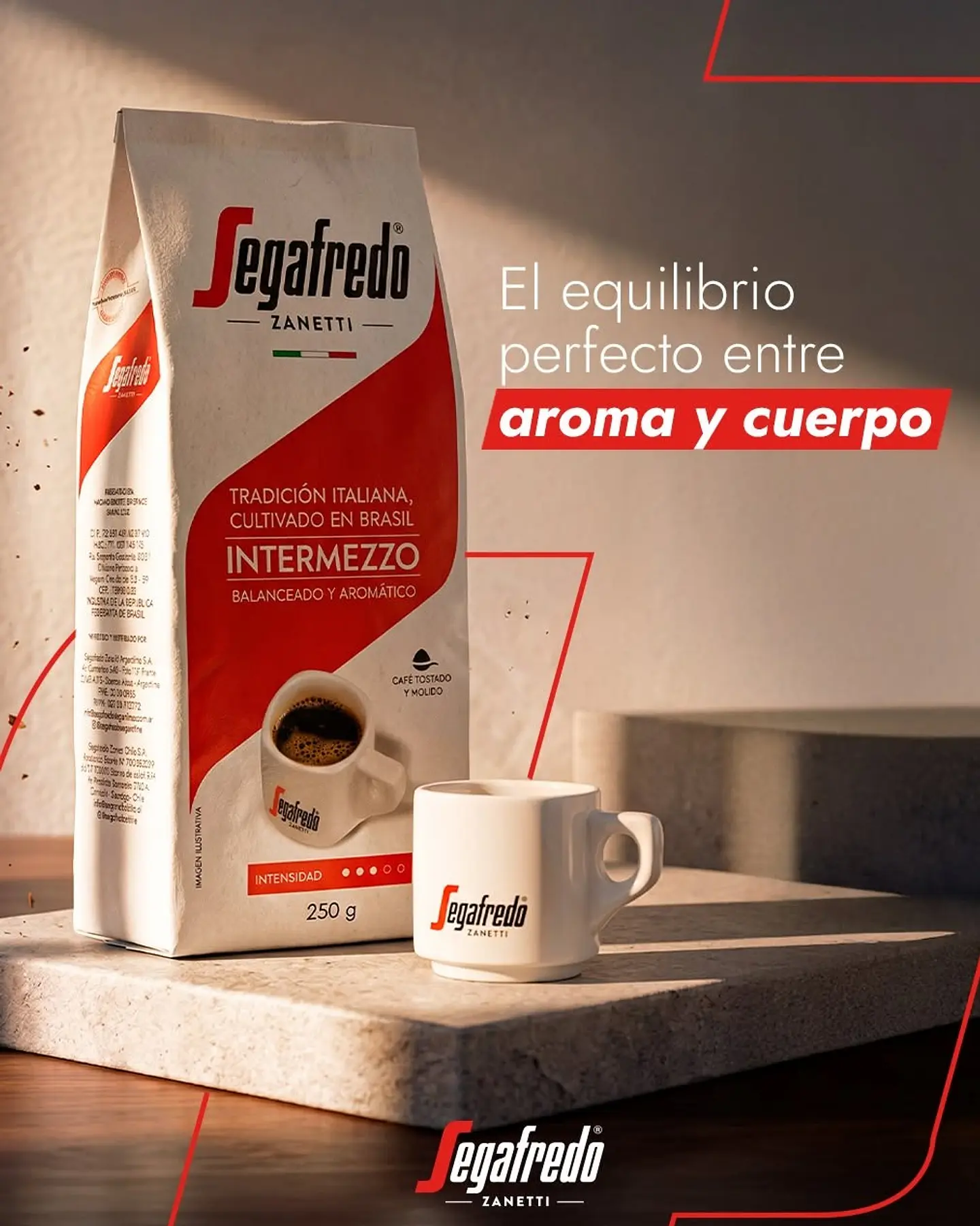 Café Molido Intermezzo Segafredo 250gr 3