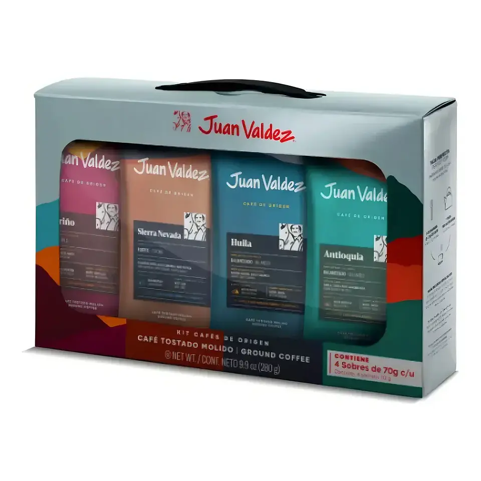 Kit Origen Juan Valdez 4x70g 1