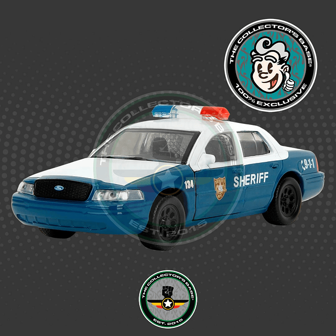 The Walking Dead: Rick Grimes' 1999 Ford Crown Victoria Police Interceptor 1:32 1
