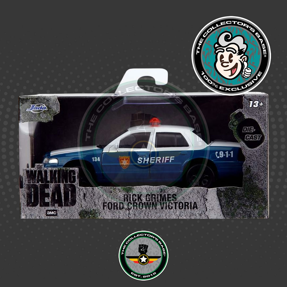 The Walking Dead: Rick Grimes' 1999 Ford Crown Victoria Police Interceptor 1:32 2