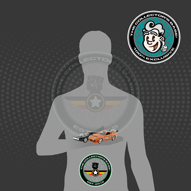 The Fast and The Furious: Brian's 1994 Toyota Supra MK IV & Dom's 1970 Dodge Charger R/T 1:32 3