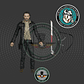 The Walking Dead: Rick Grimes (Deputy) 5-inch Action Figure - Miniatura 3