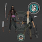 The Walking Dead: Michonne Hawthorne & Merle Dixon 5-inch Action Figures 2-pack - Miniatura 3