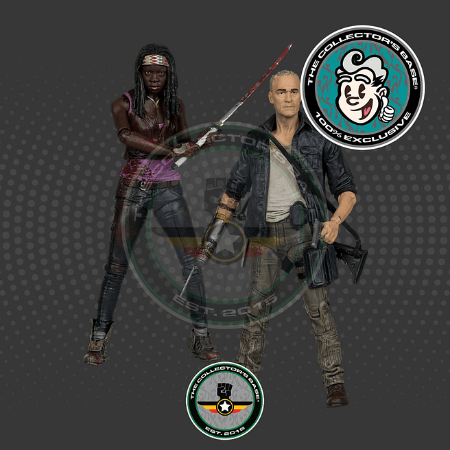 The Walking Dead: Michonne Hawthorne & Merle Dixon 5-inch Action Figures 2-pack 4