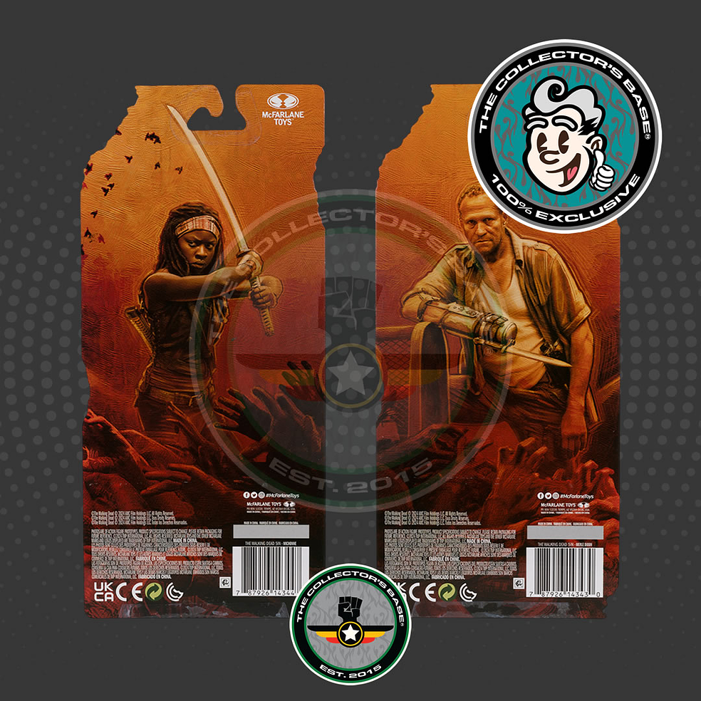 The Walking Dead: Michonne Hawthorne & Merle Dixon 5-inch Action Figures 2-pack 2