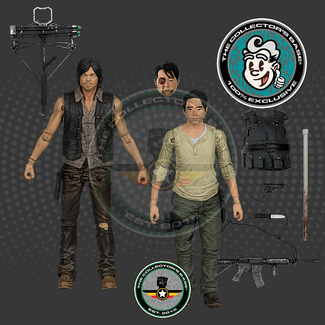 The Walking Dead: Daryl Dixon & Glenn Rhee 5-inch Action Figures 2-pack 3