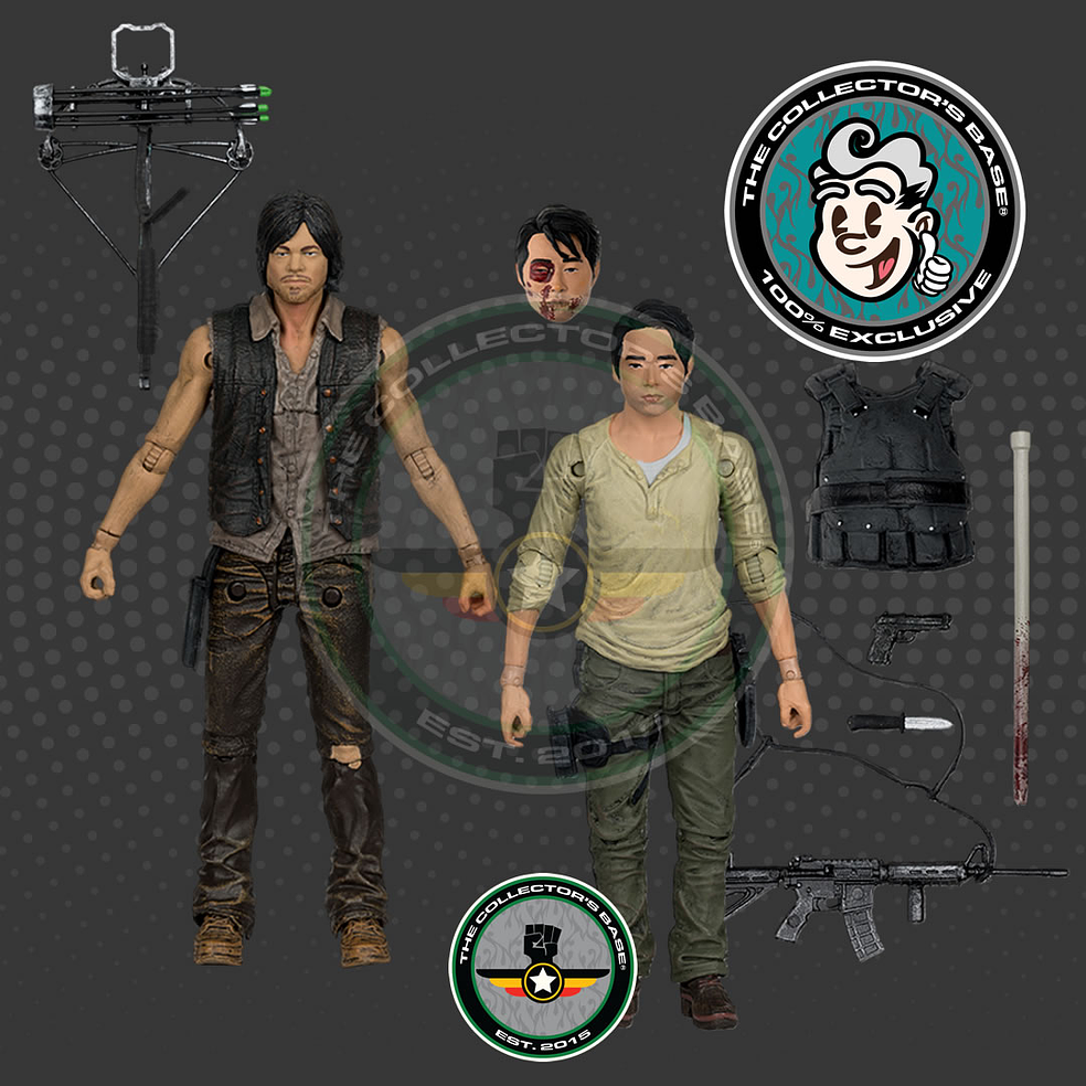 The Walking Dead: Daryl Dixon & Glenn Rhee 5-inch Action Figures 2-pack 3