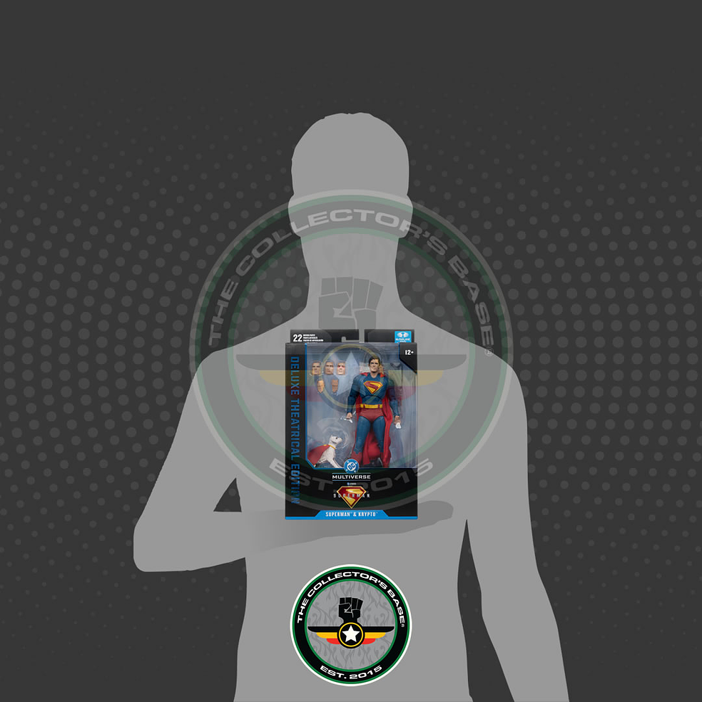 DC Multiverse (Superman Movie) Superman & Krypto (Deluxe Theatrical Edition) 8