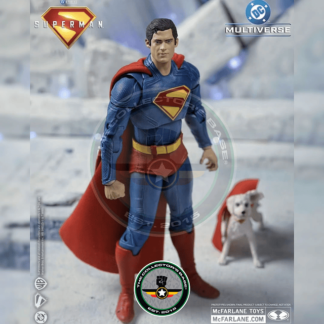 DC Multiverse (Superman Movie) Superman & Krypto (Deluxe Theatrical Edition) 7