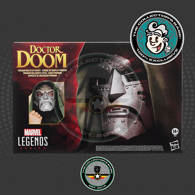 Marvel Legends Series Doctor Doom Premium Roleplay Helmet 1