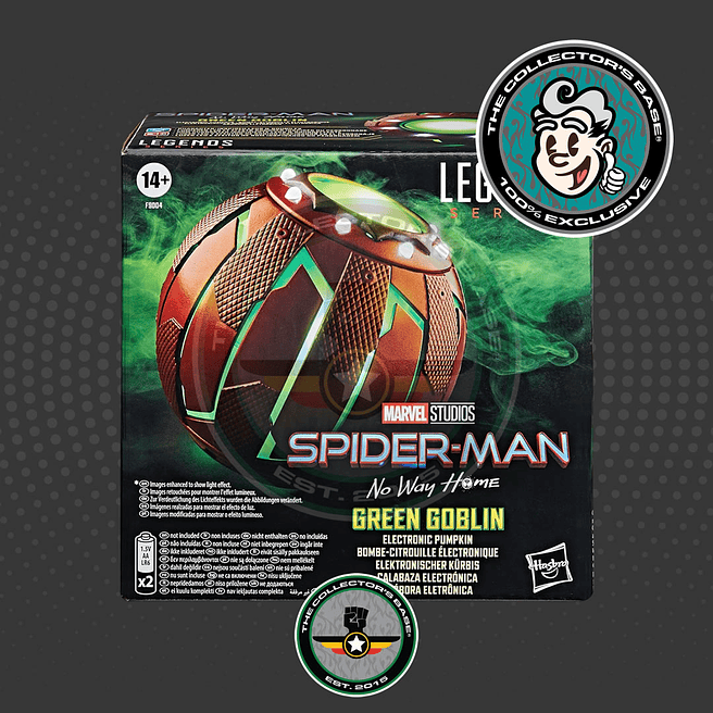 Marvel Legends Series (Spider-Man: No Way Home) Green Goblin Electronic Pumpkin Bomb 1